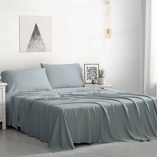 Vintage Green Bamboo Duvet Cover