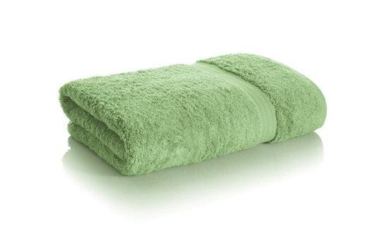 Kiwi Green bamboo towels
