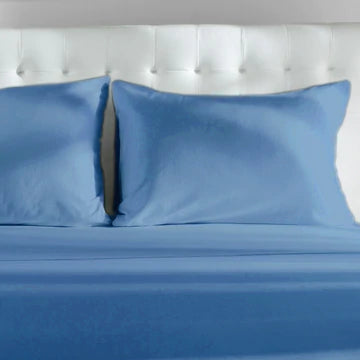 bamboo duvet cover blue