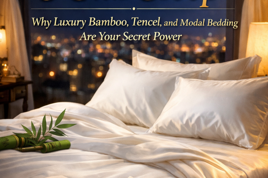 Why Luxury Bamboo, Tencel, and Modal Bedding Are Your Secret Power