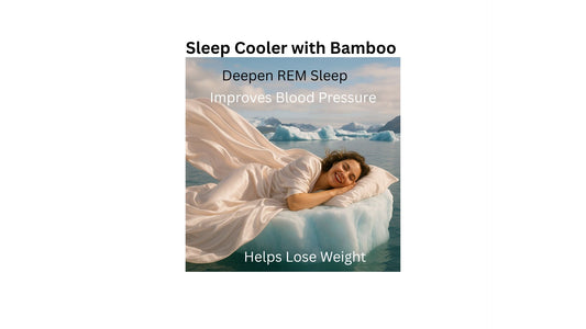 very happy woman sleep on a iceberg with silky flowing sheets.