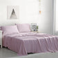 Pink Bamboo Duvet Cover Set