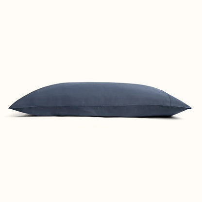 Metallic Blue Bamboo Duvet Cover