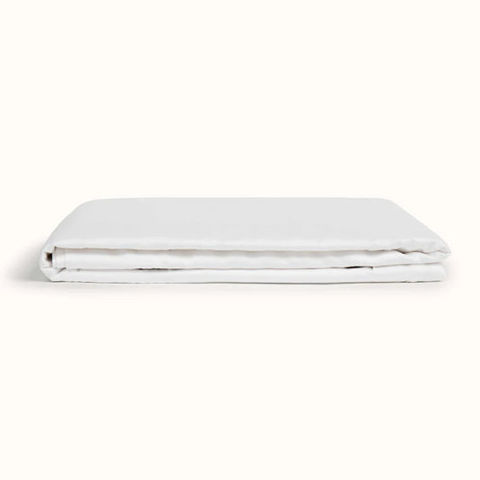White Bamboo Duvet Cover Set