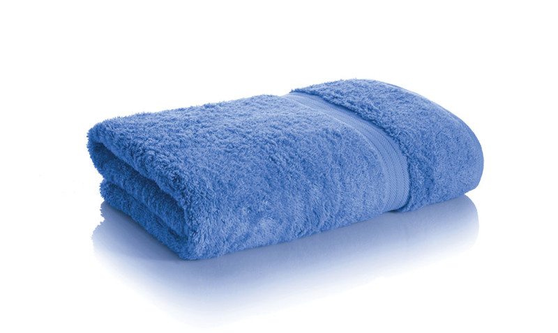 blue bamboo towels