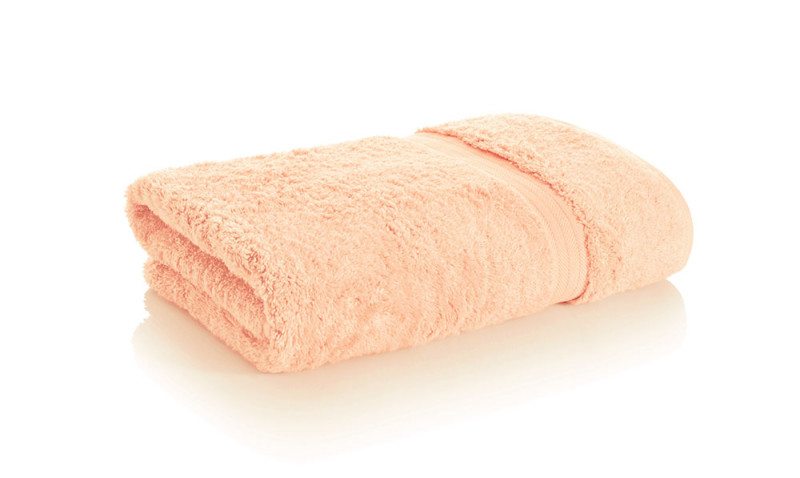 best bamboo towels in coral color