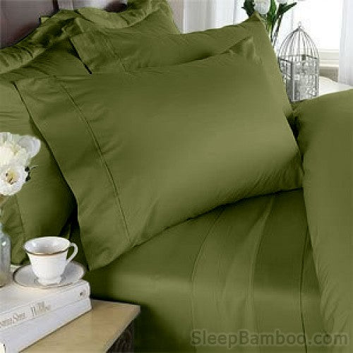 Cedar Green Bamboo Pillowcase Set (2)