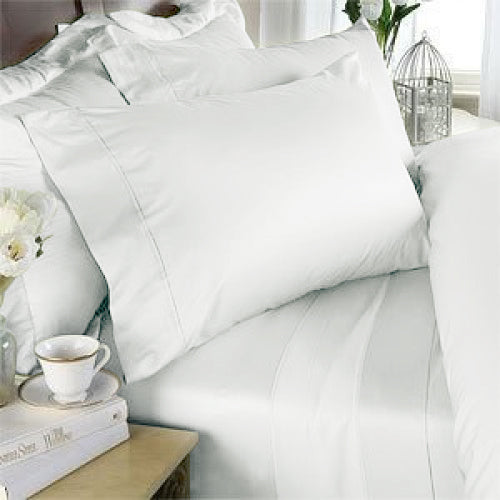 White Bamboo Pillowcase Set (2)