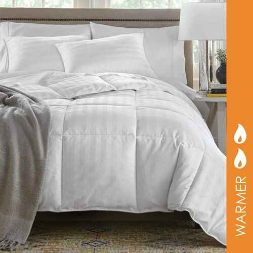 Stearns & Foster®  Hypoallergenic, Antimicrobial, Cool Comforter, with Scotch-guard Stain Protector