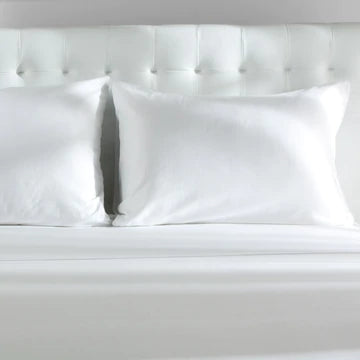 bamboo bed sheets set in white color